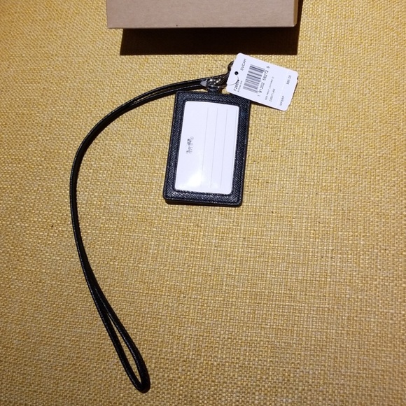 COACH ID LANYARD Bee Print -NWT - Picture 2 of 6